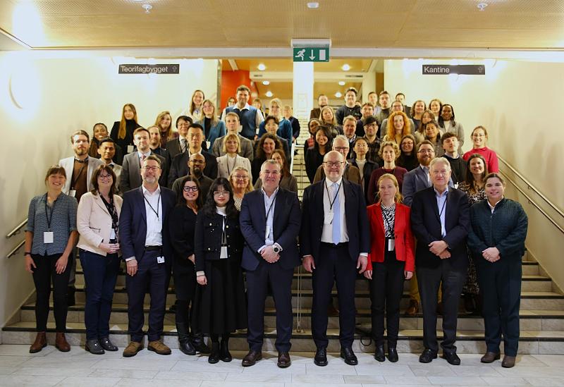 Group picture of the participants at the NCLOS annual conference 2024 at UiT